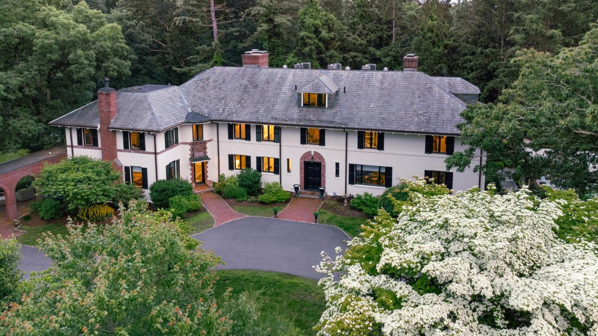 Boston Mansion Heated Pool Fire Pit Tennis Needham Exterior foto